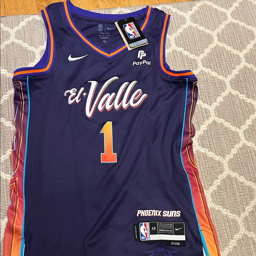 Nike Purple El Valle Basketball Jersey